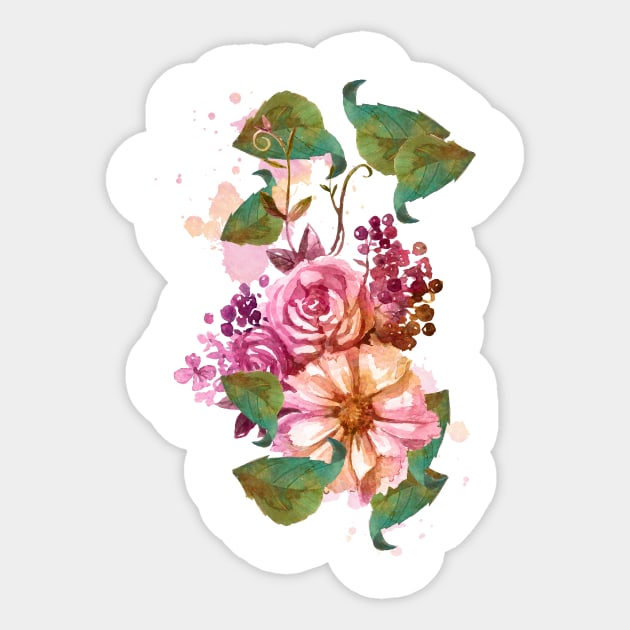 Floral Dance spring time Sticker by myouynis